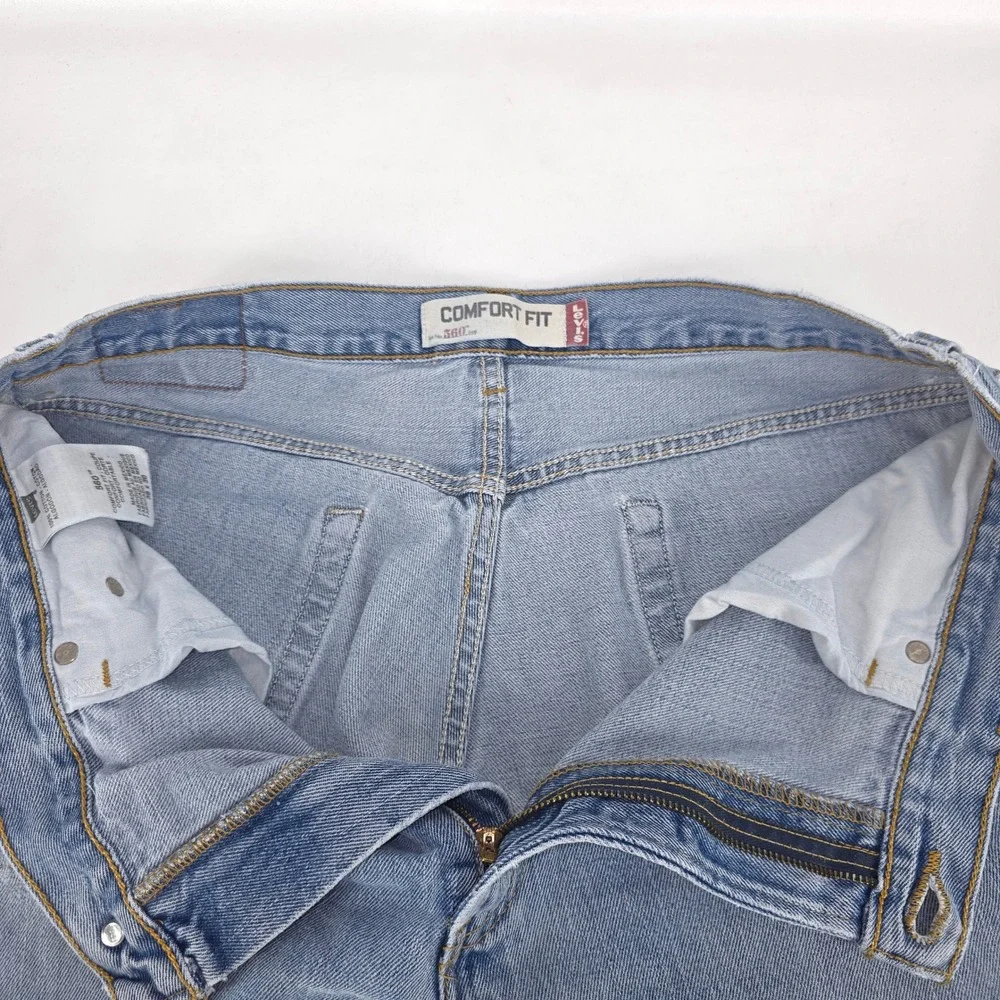 Vintage Levi's 560 Jeans Mens 36x29 (36x30) Y2K 2000 Baggy Loose Fit Tapered Leg